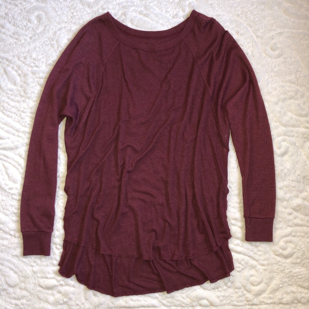 Urban Outfitters Sofia Side Split Raglan Top - image 5